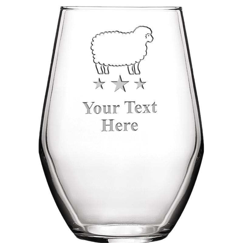 19 OZ BARCELONA STMLSS WINE GL