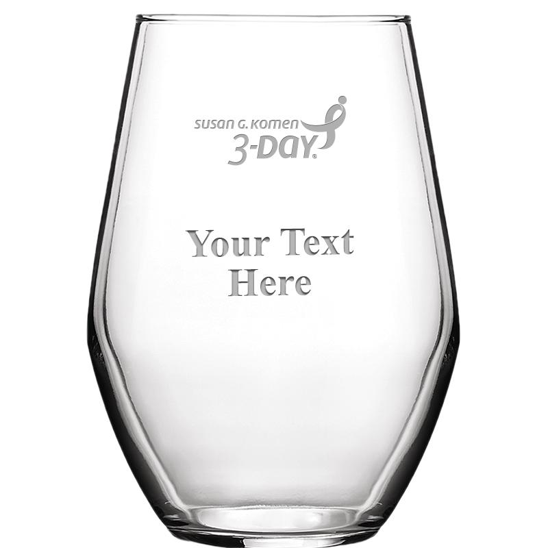 19 OZ BARCELONA STMLSS WINE GL
