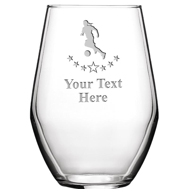 19 OZ BARCELONA STMLSS WINE GL