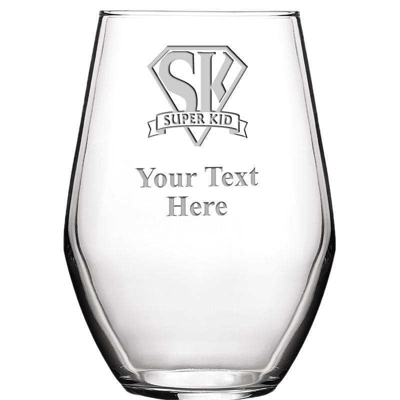 19 OZ BARCELONA STMLSS WINE GL