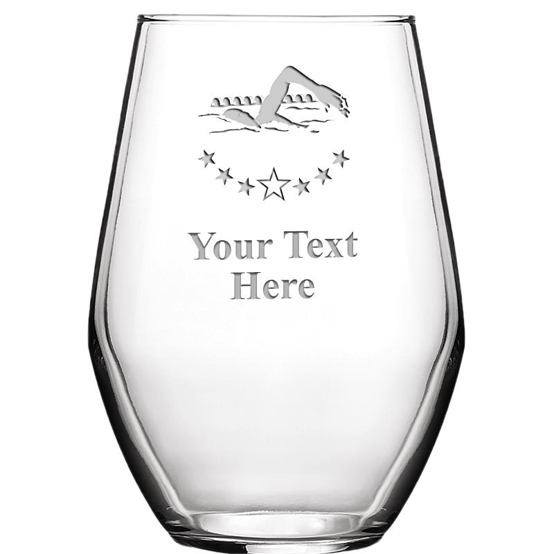 19 OZ BARCELONA STMLSS WINE GL