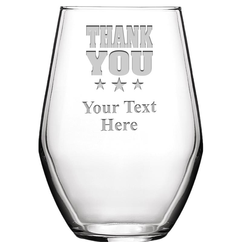 19 OZ BARCELONA STMLSS WINE GL