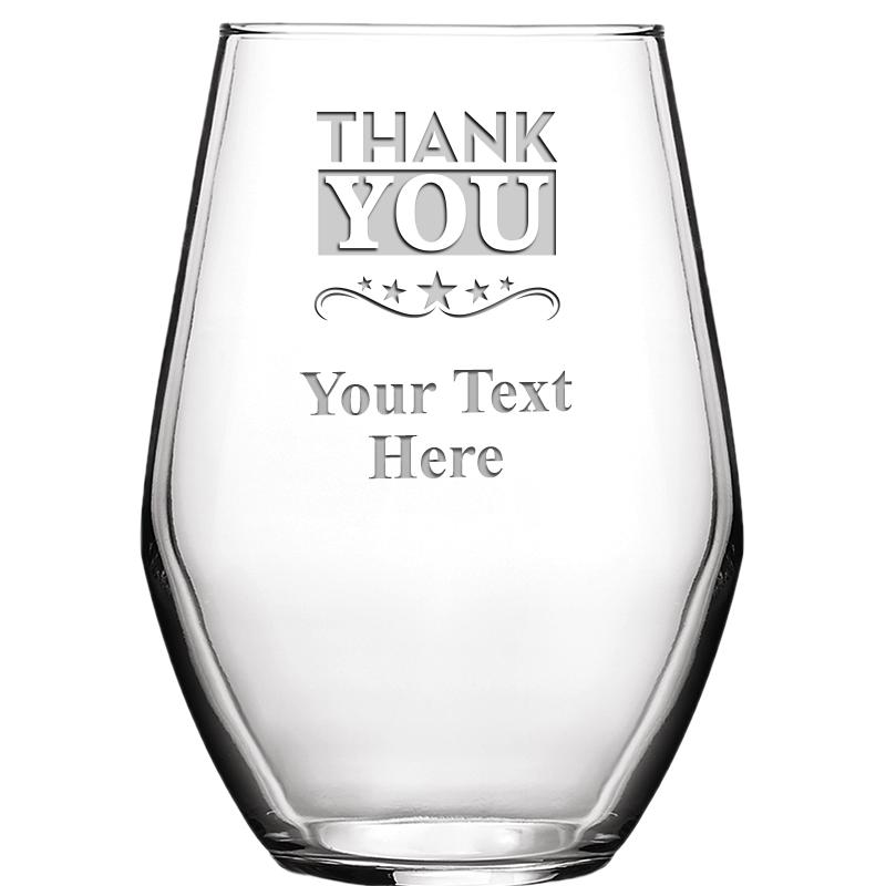 19 OZ BARCELONA STMLSS WINE GL