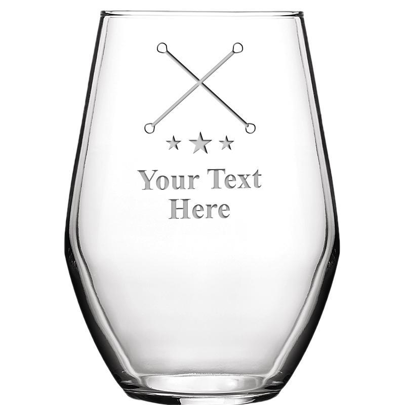 19 OZ BARCELONA STMLSS WINE GL