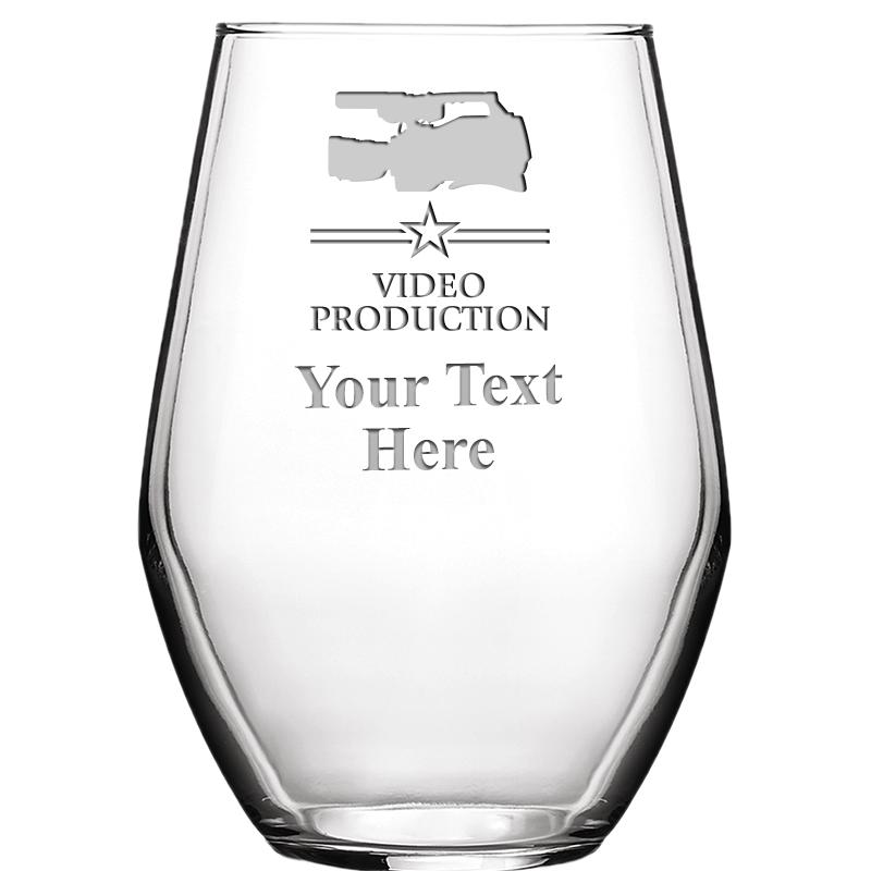 19 OZ BARCELONA STMLSS WINE GL