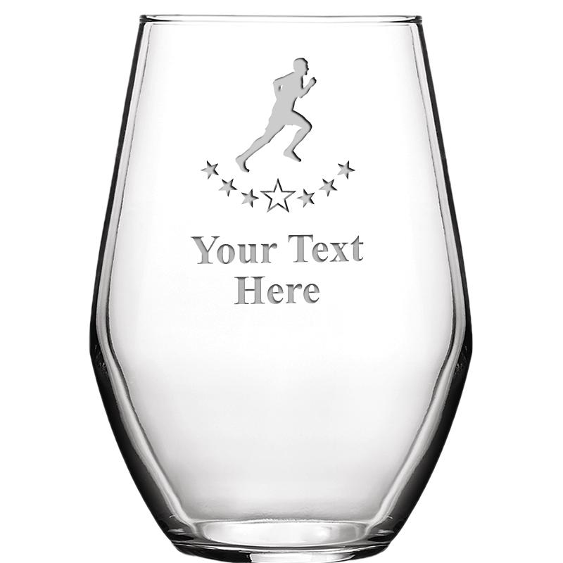 19 OZ BARCELONA STMLSS WINE GL