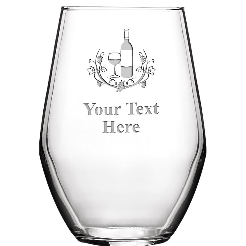 19 OZ BARCELONA STMLSS WINE GL