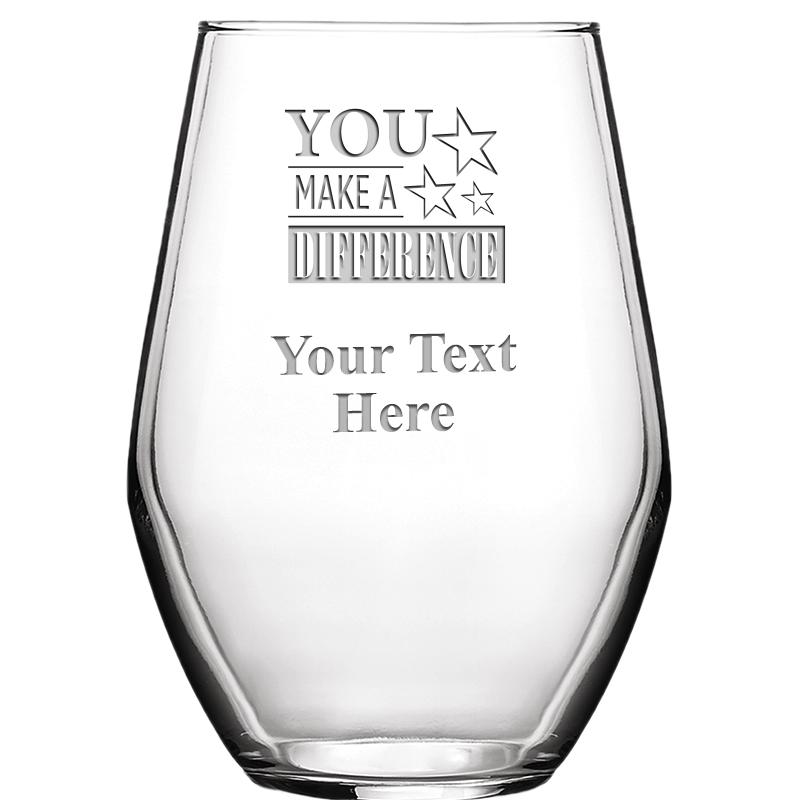 19 OZ BARCELONA STMLSS WINE GL