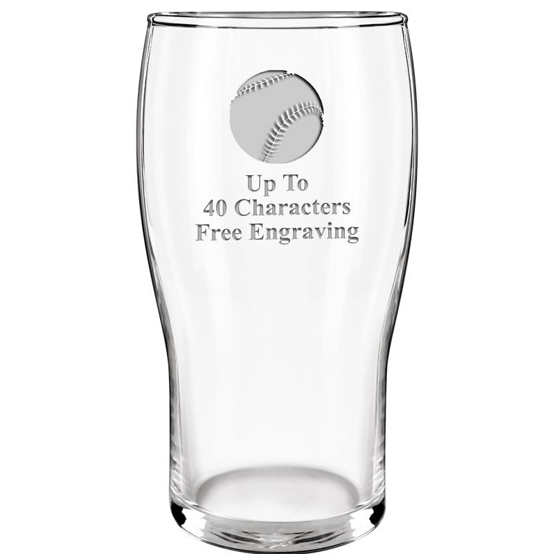 19.3oz BELFAST BEER GLASS