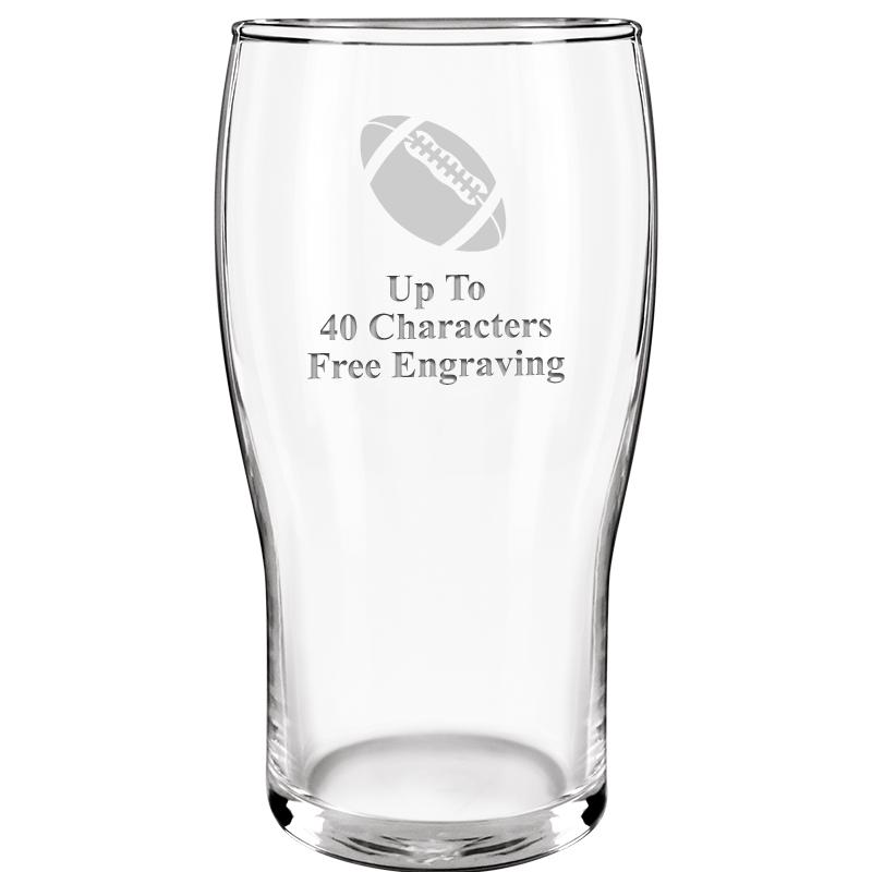 19.3oz BELFAST BEER GLASS