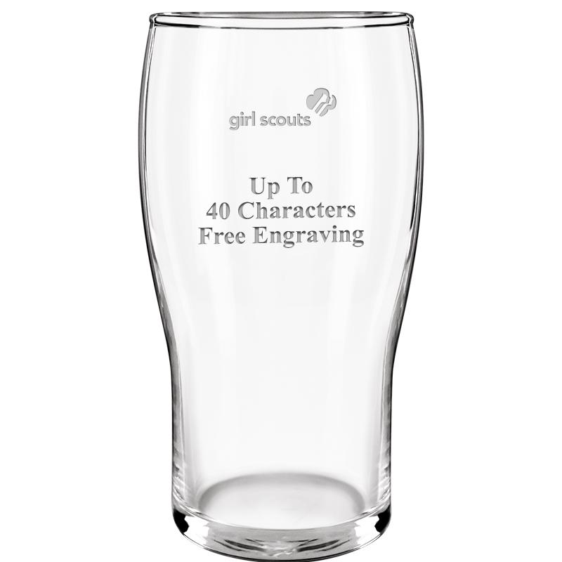 19.3oz BELFAST BEER GLASS