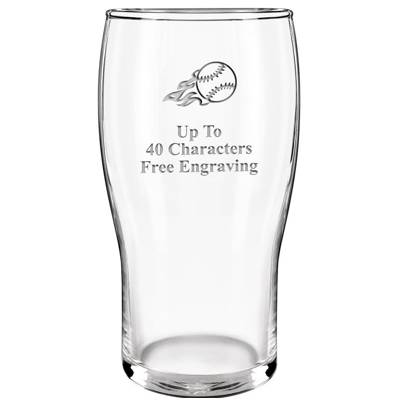 19.3oz BELFAST BEER GLASS