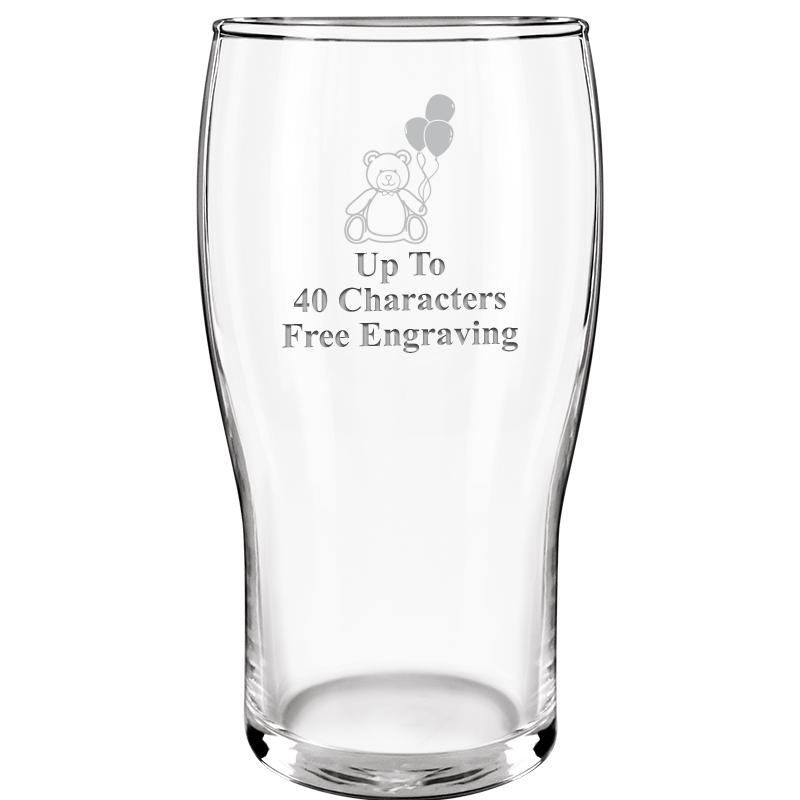 19.3oz BELFAST BEER GLASS