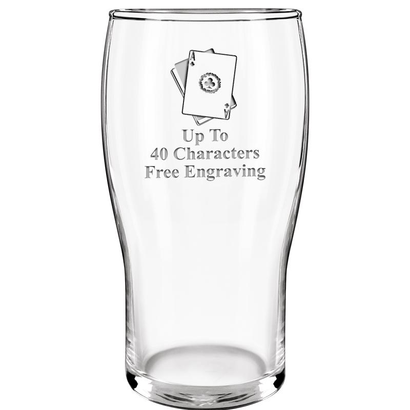 19.3oz BELFAST BEER GLASS