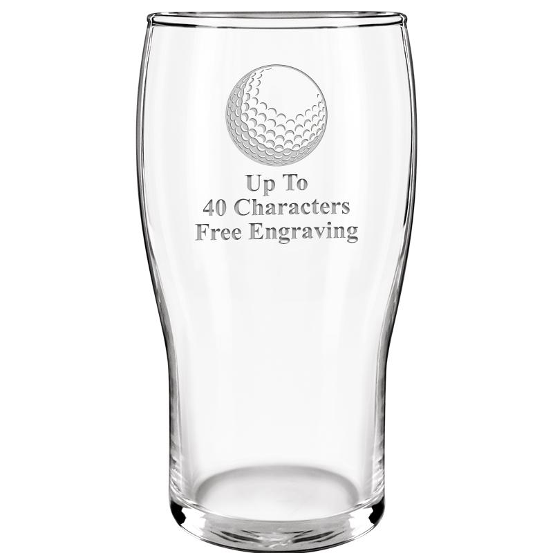 19.3oz BELFAST BEER GLASS
