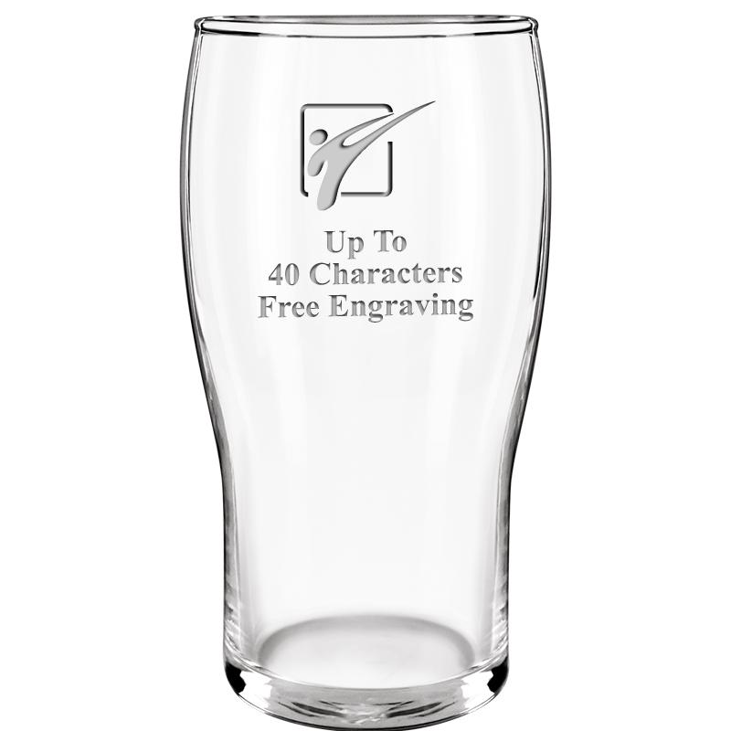 19.3oz BELFAST BEER GLASS