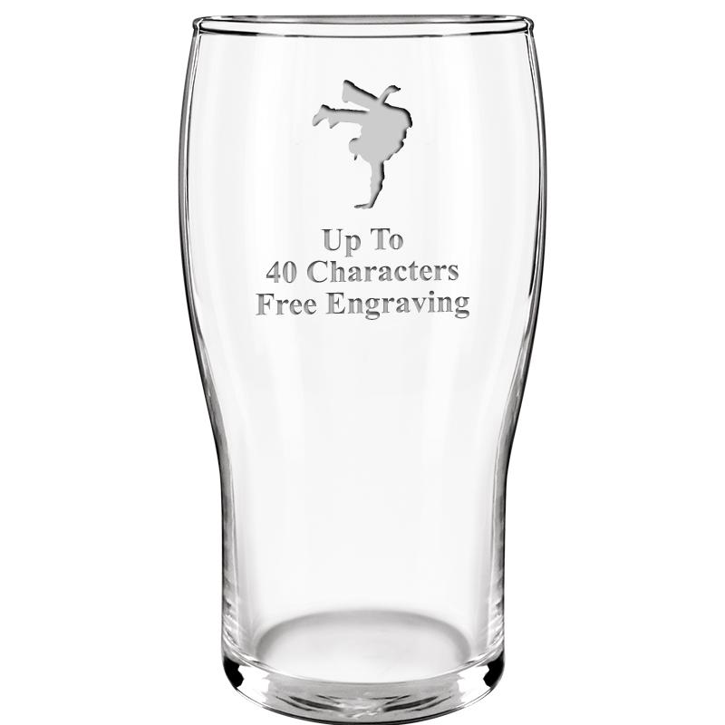 19.3oz BELFAST BEER GLASS