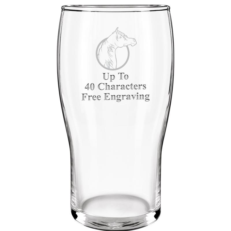 19.3oz BELFAST BEER GLASS