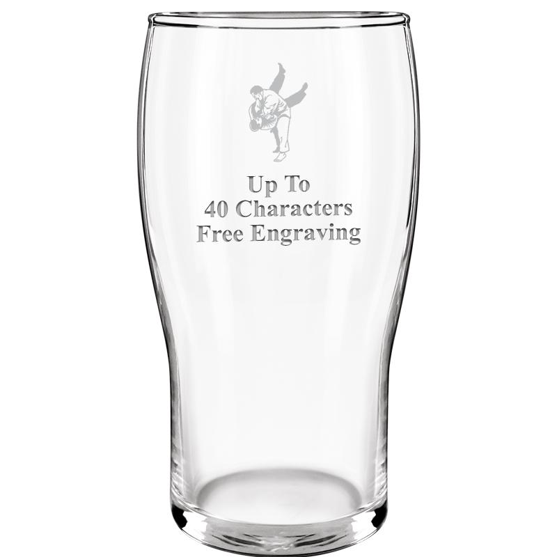 19.3oz BELFAST BEER GLASS