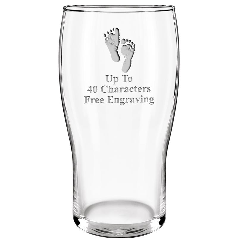 19.3oz BELFAST BEER GLASS