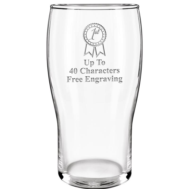 19.3oz BELFAST BEER GLASS