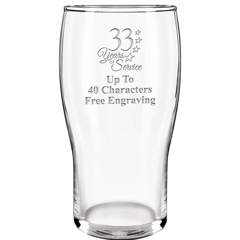 19.3oz BELFAST BEER GLASS