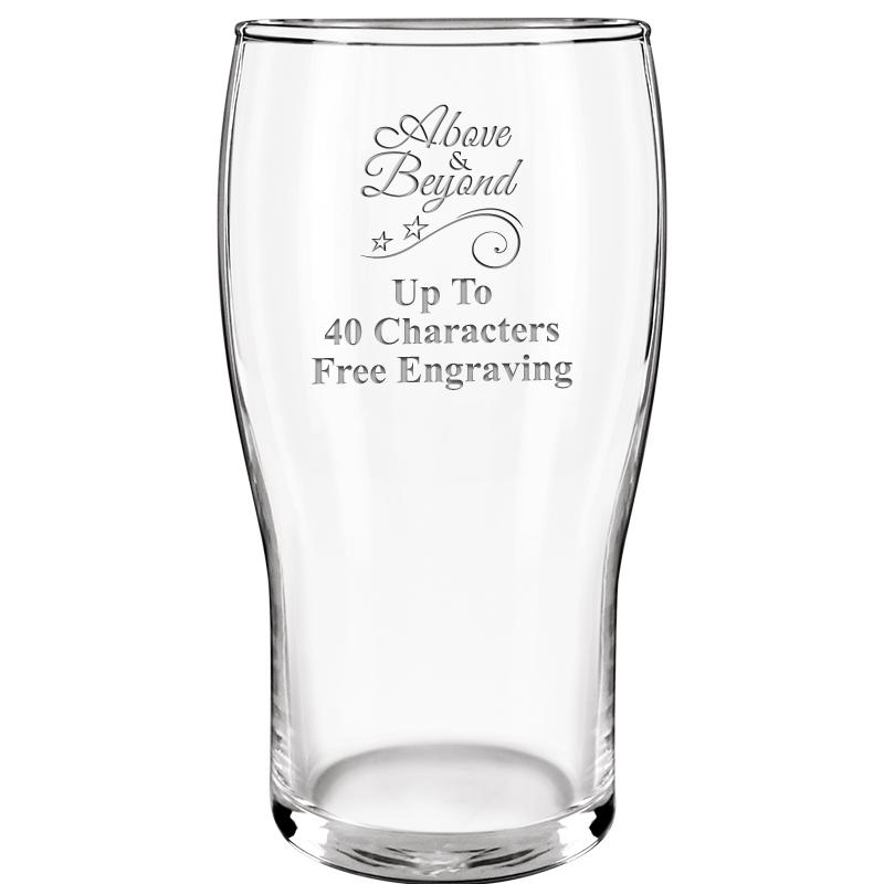 19.3oz BELFAST BEER GLASS