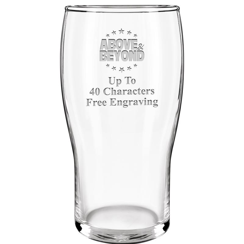 19.3oz BELFAST BEER GLASS