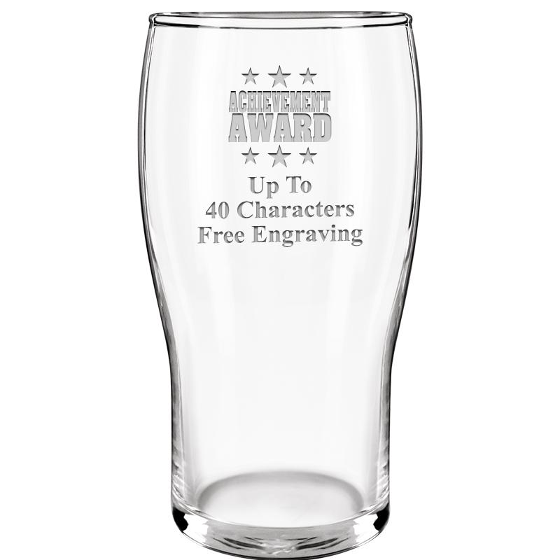 19.3oz BELFAST BEER GLASS