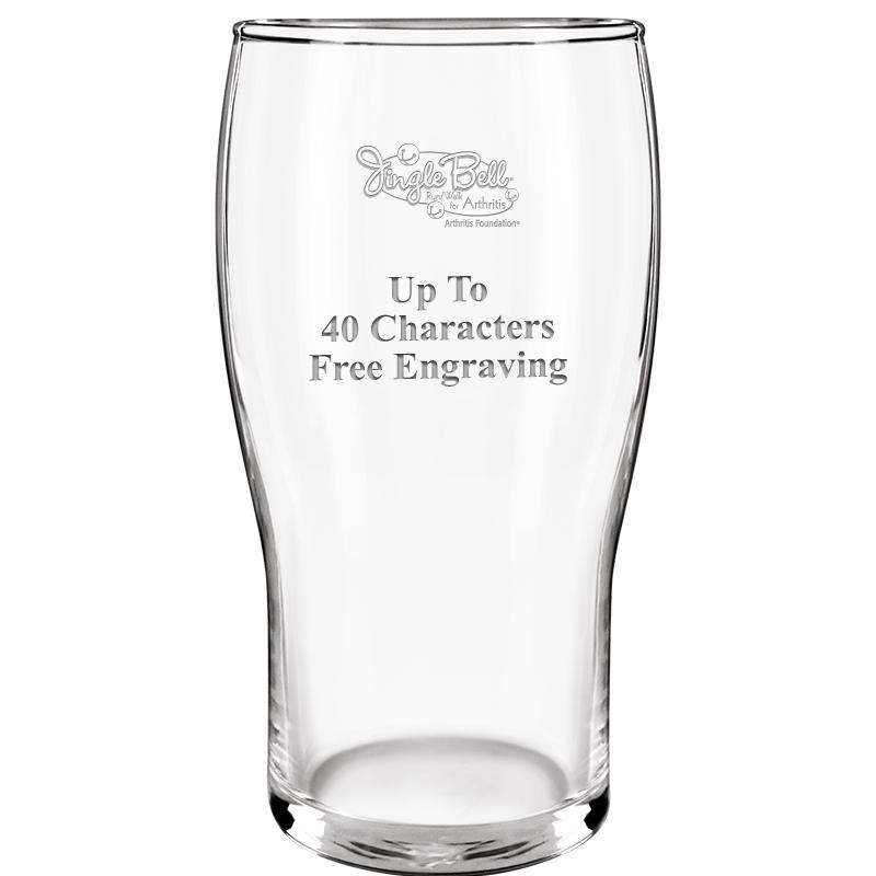 19.3oz BELFAST BEER GLASS