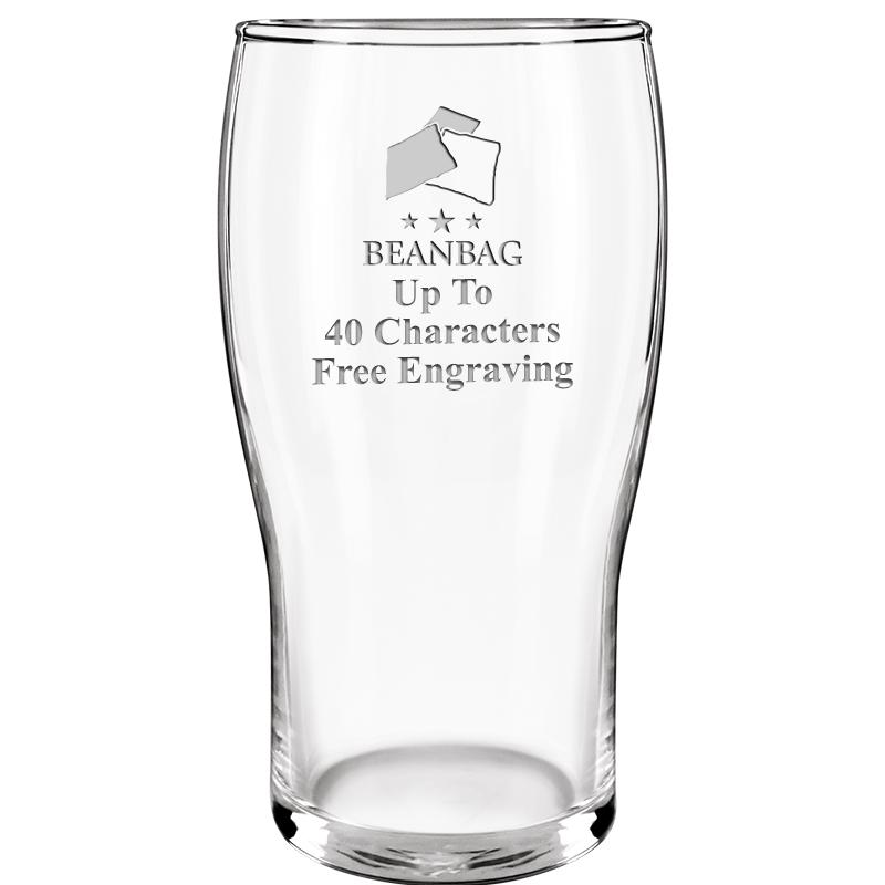 19.3oz BELFAST BEER GLASS