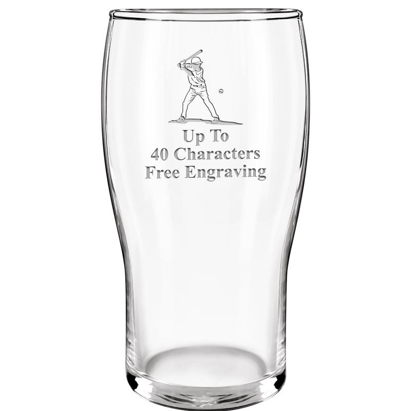 19.3oz BELFAST BEER GLASS