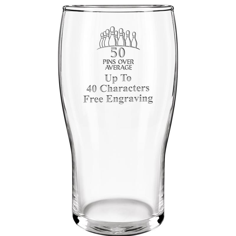 19.3oz BELFAST BEER GLASS