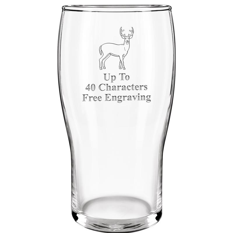 19.3oz BELFAST BEER GLASS