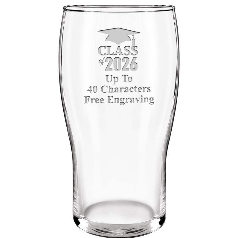 19.3oz BELFAST BEER GLASS