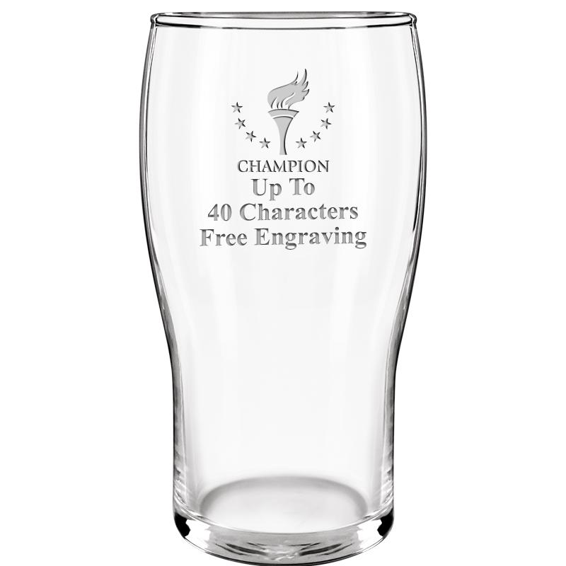 19.3oz BELFAST BEER GLASS