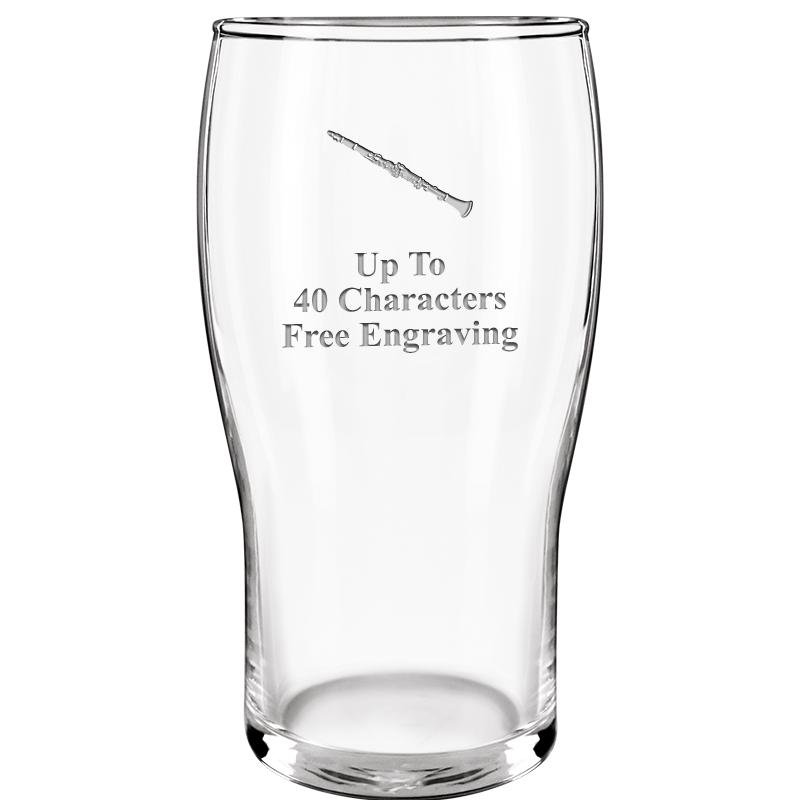 19.3oz BELFAST BEER GLASS