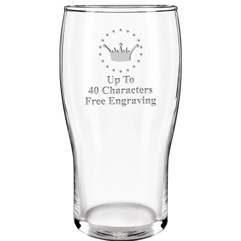 19.3oz BELFAST BEER GLASS