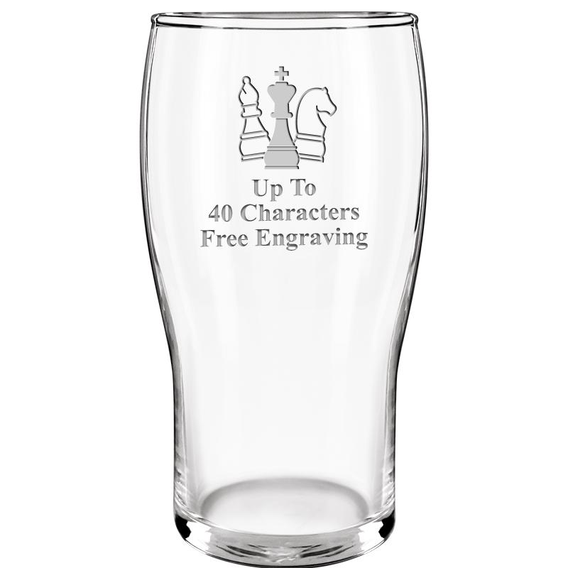 19.3oz BELFAST BEER GLASS