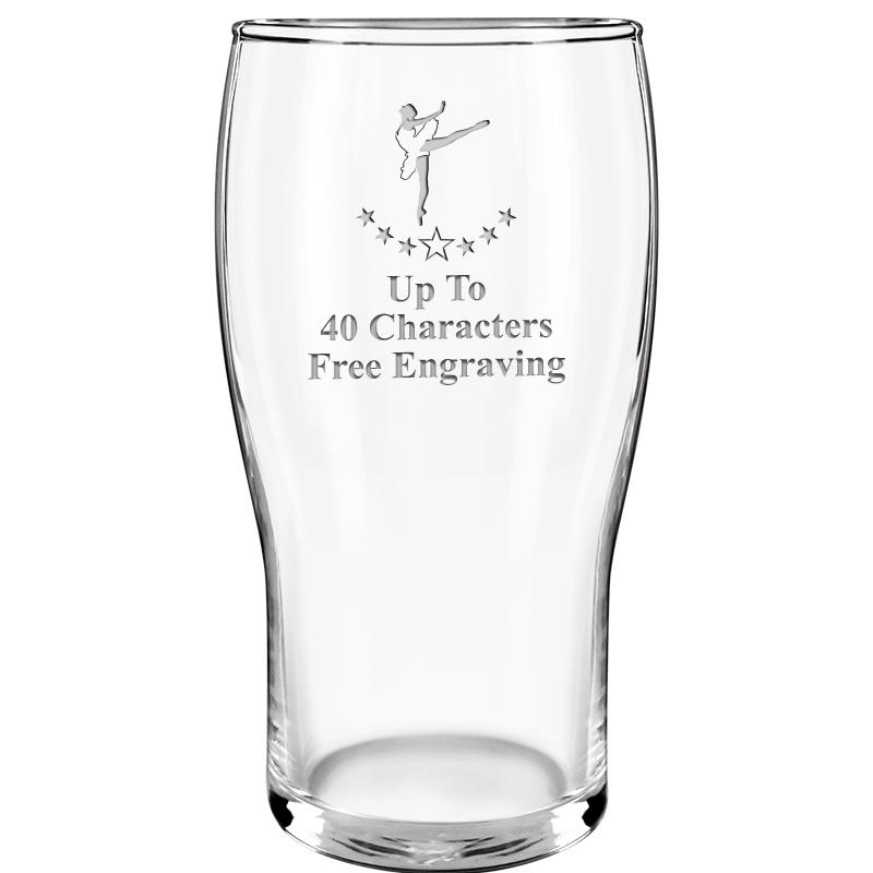 19.3oz BELFAST BEER GLASS