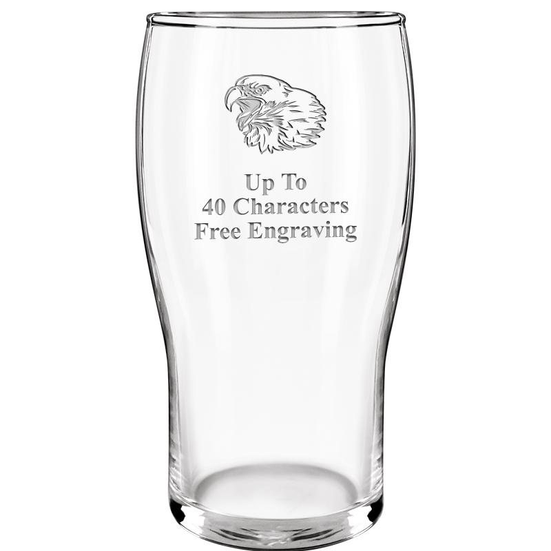 19.3oz BELFAST BEER GLASS