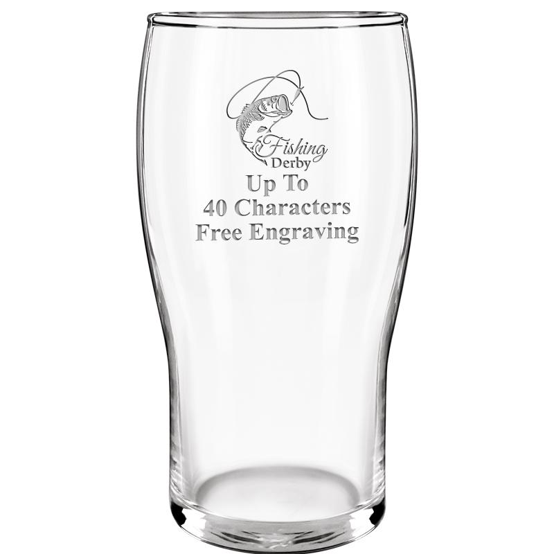 19.3oz BELFAST BEER GLASS