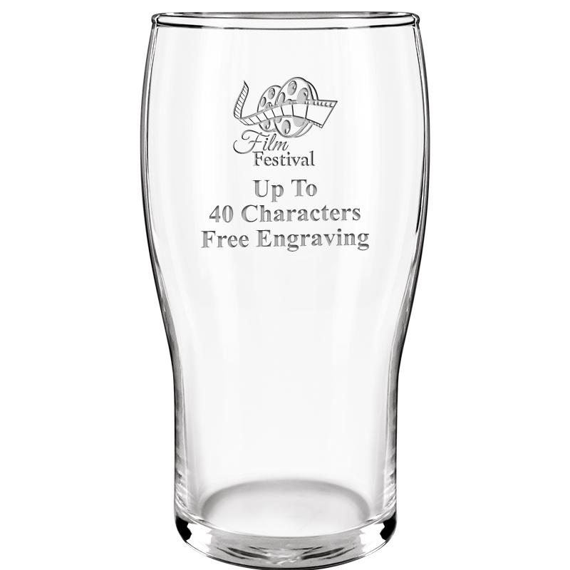 19.3oz BELFAST BEER GLASS