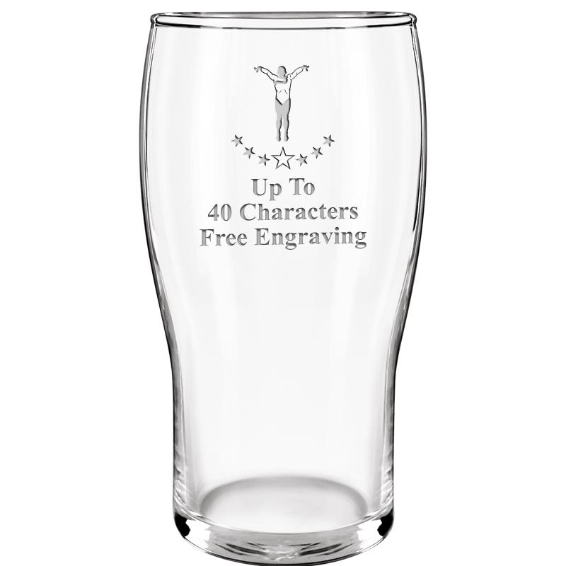 19.3oz BELFAST BEER GLASS