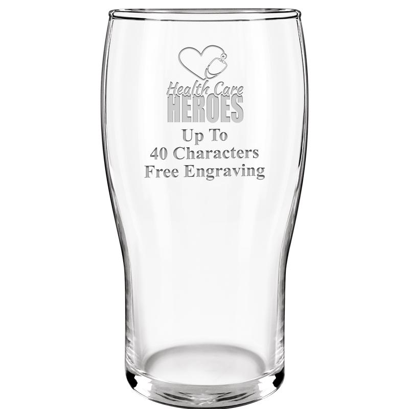 19.3oz BELFAST BEER GLASS