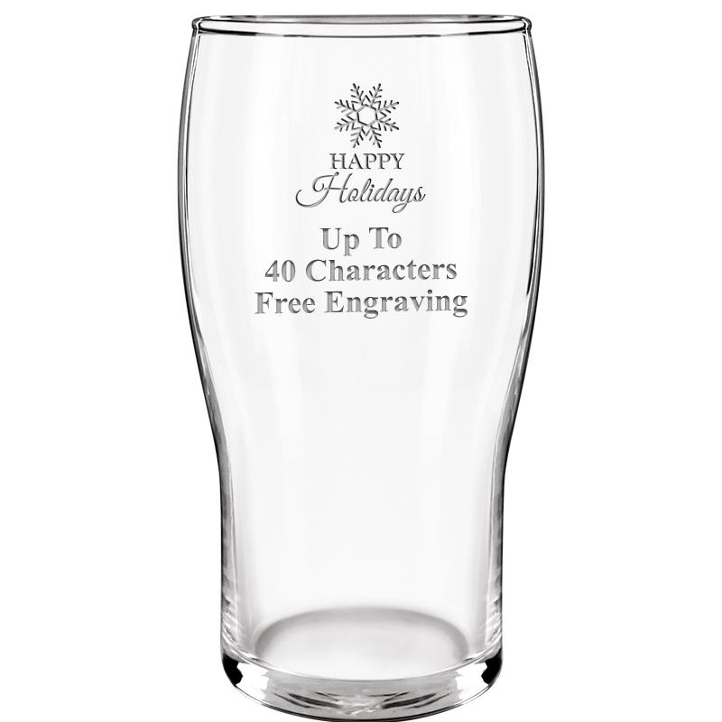 19.3oz BELFAST BEER GLASS