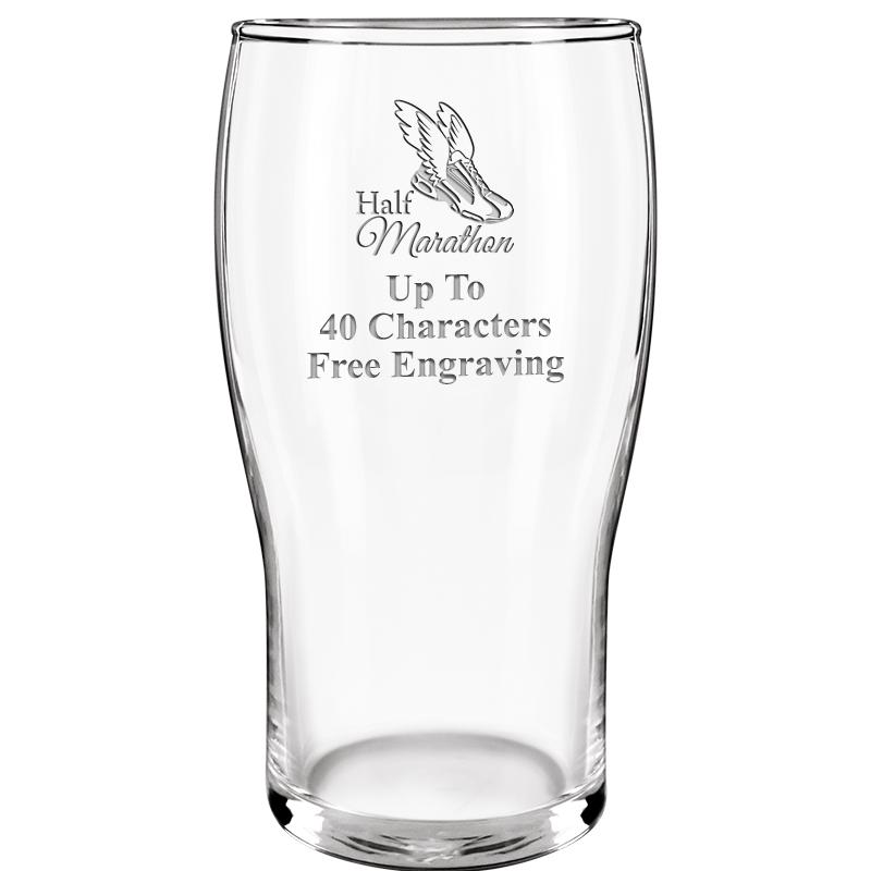 19.3oz BELFAST BEER GLASS