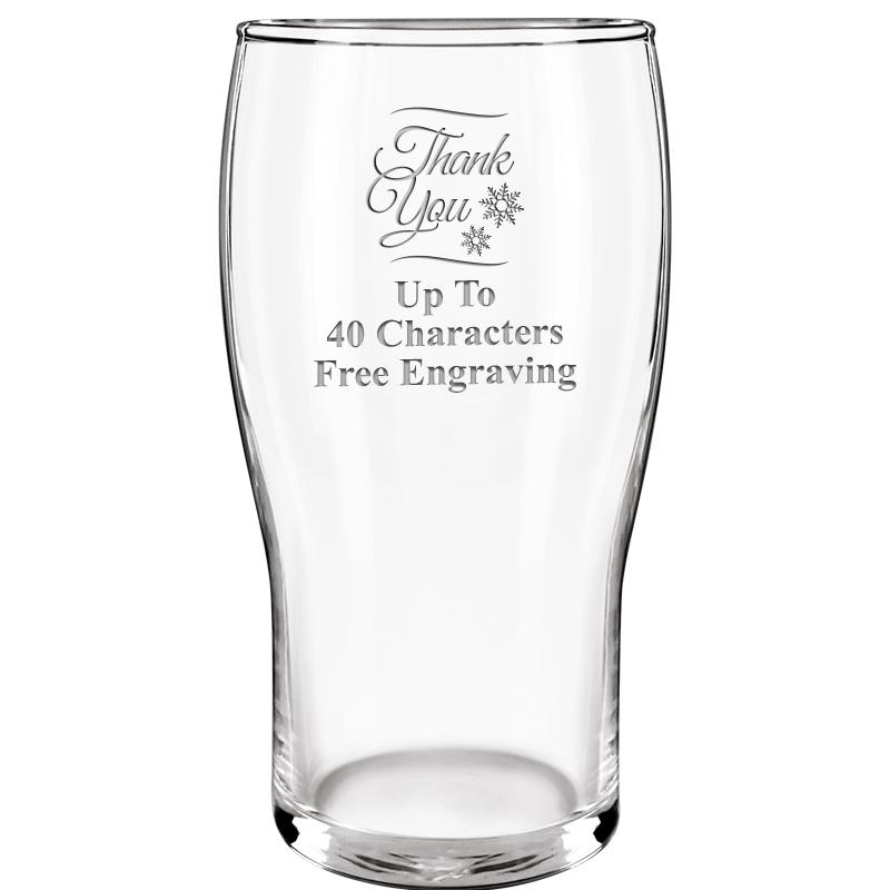 19.3oz BELFAST BEER GLASS