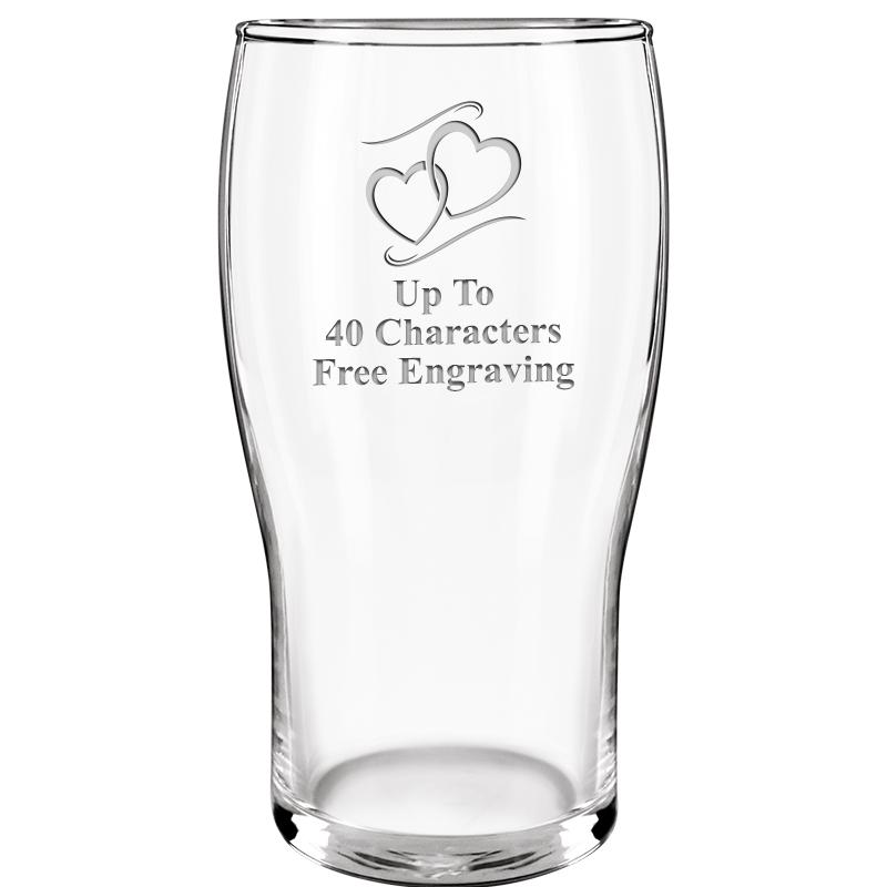 19.3oz BELFAST BEER GLASS