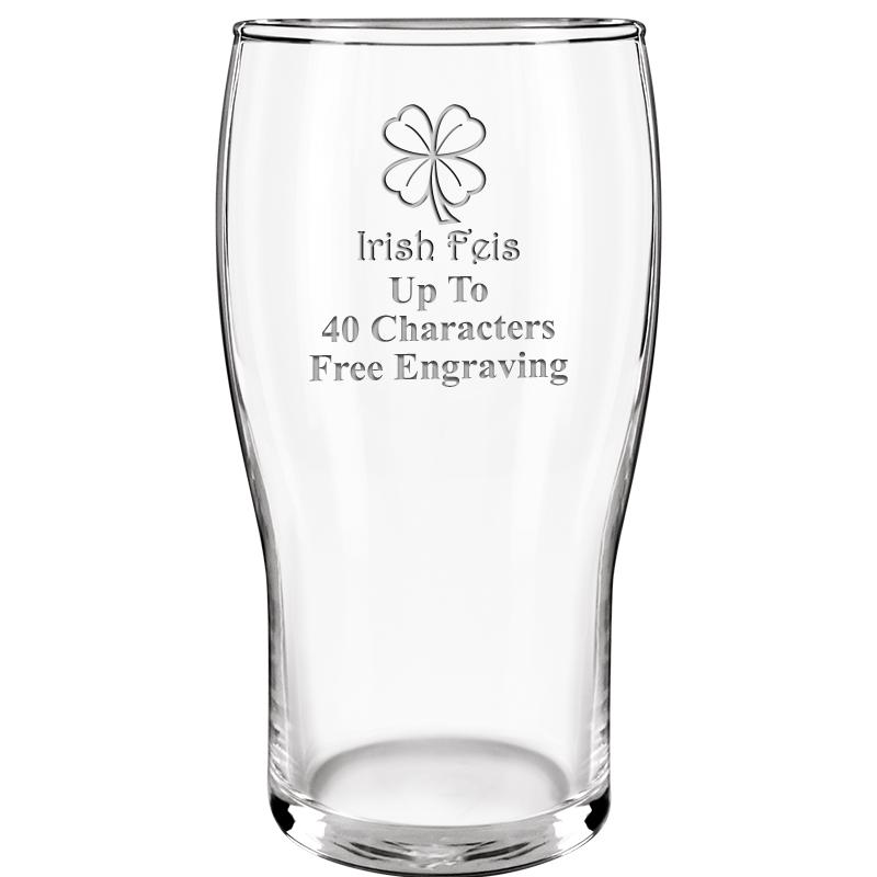 19.3oz BELFAST BEER GLASS
